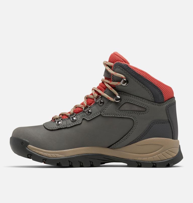 Women's Columbia Newton Ridge Plus Waterproof Hiking Boots Dark Grey | CA-H3851