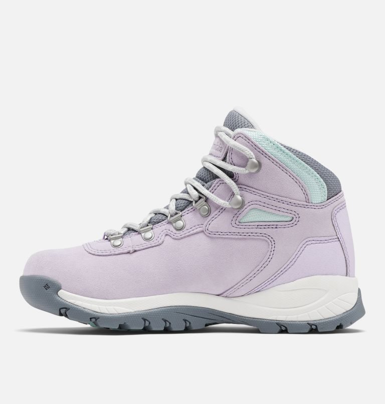 Women's Columbia Newton Ridge Plus Waterproof Amped Hiking Boots Light Purple | CA-QA03L