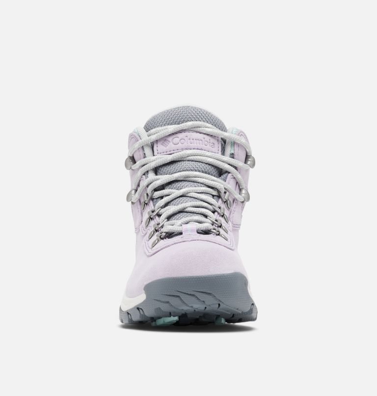Women's Columbia Newton Ridge Plus Waterproof Amped Hiking Boots Light Purple | CA-QA03L