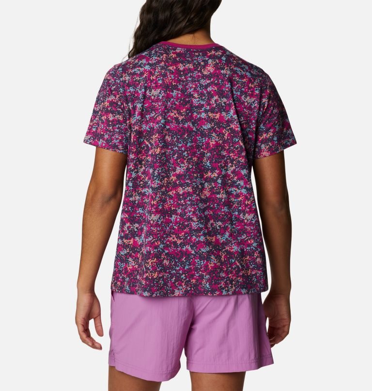 Women's Columbia North Cascades Printed T Shirts Multicolor | CA-L463C