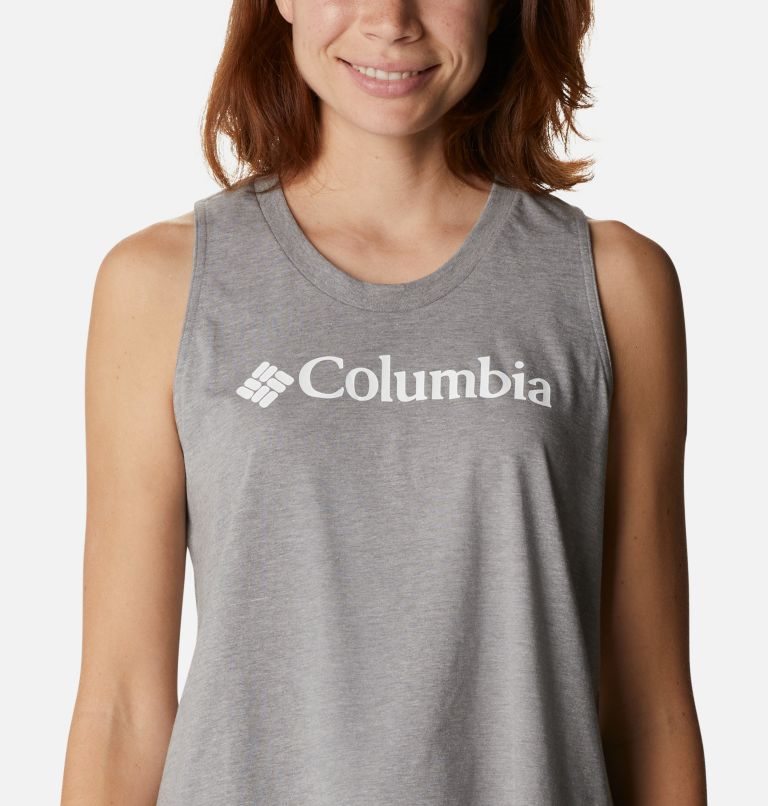 Women's Columbia North Cascades Tanks Grey | CA-Y1684