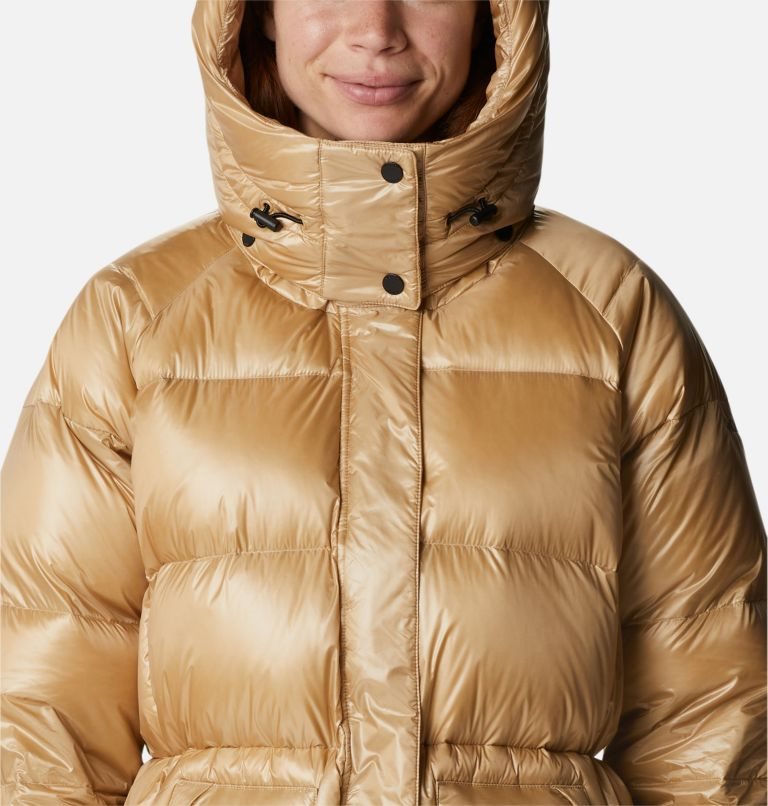 Women's Columbia Northern Gorge II Omni-Heat Infinity Down Jackets Gold | CA-S3C06