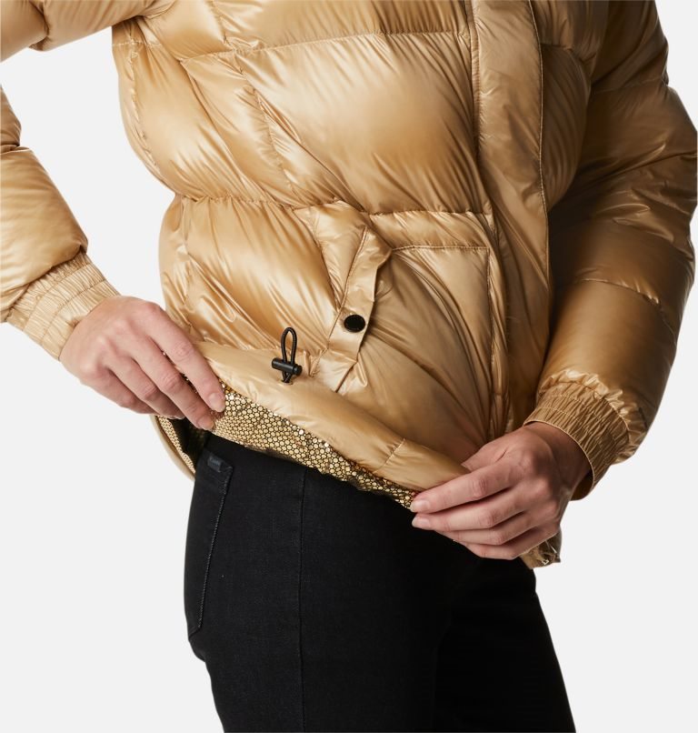 Women's Columbia Northern Gorge II Omni-Heat Infinity Down Jackets Gold | CA-S3C06