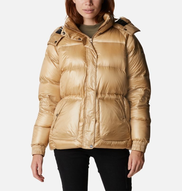 Women\'s Columbia Northern Gorge II Omni-Heat Infinity Down Jackets Gold | CA-S3C06