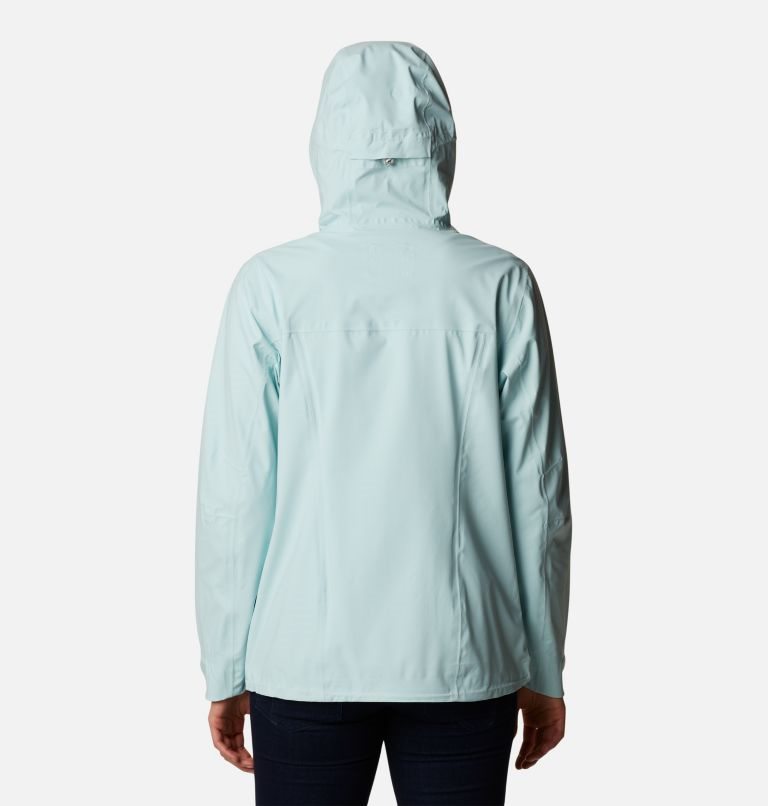 Women's Columbia Omni-Tech Ampli-Dry Shell Jackets Turquoise | CA-O83A1