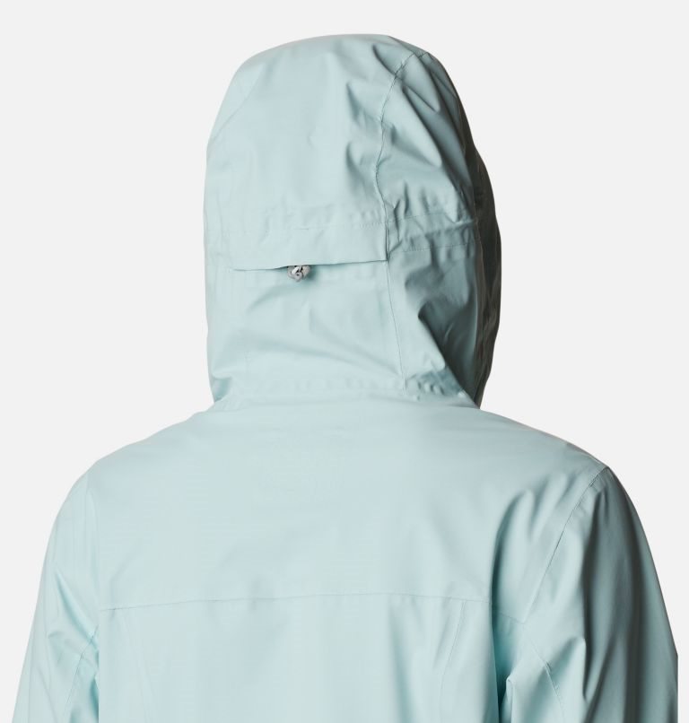 Women's Columbia Omni-Tech Ampli-Dry Shell Jackets Turquoise | CA-O83A1