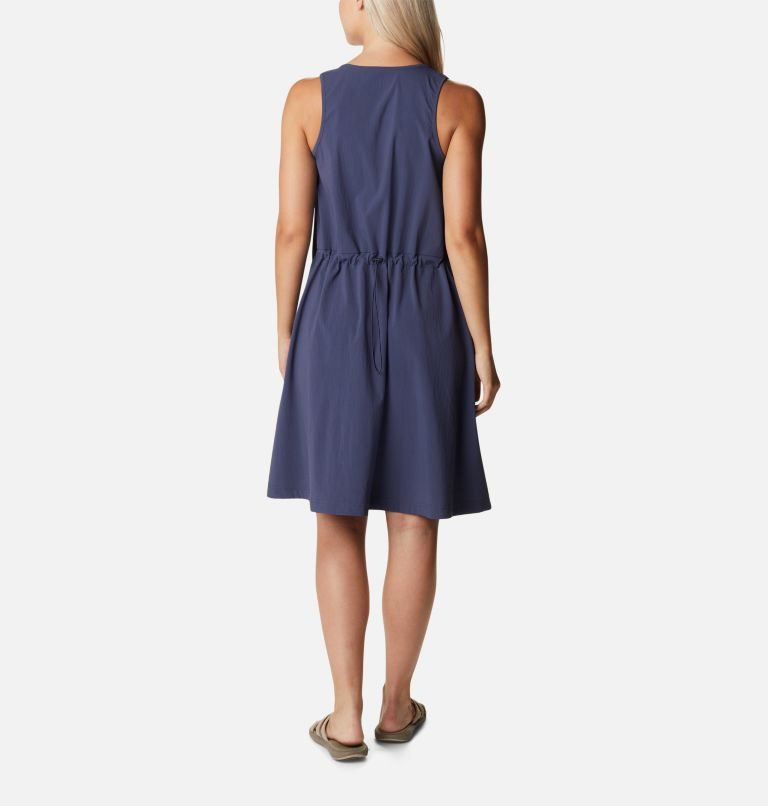 Women's Columbia On The Go Dress Navy | CA-W3A4C
