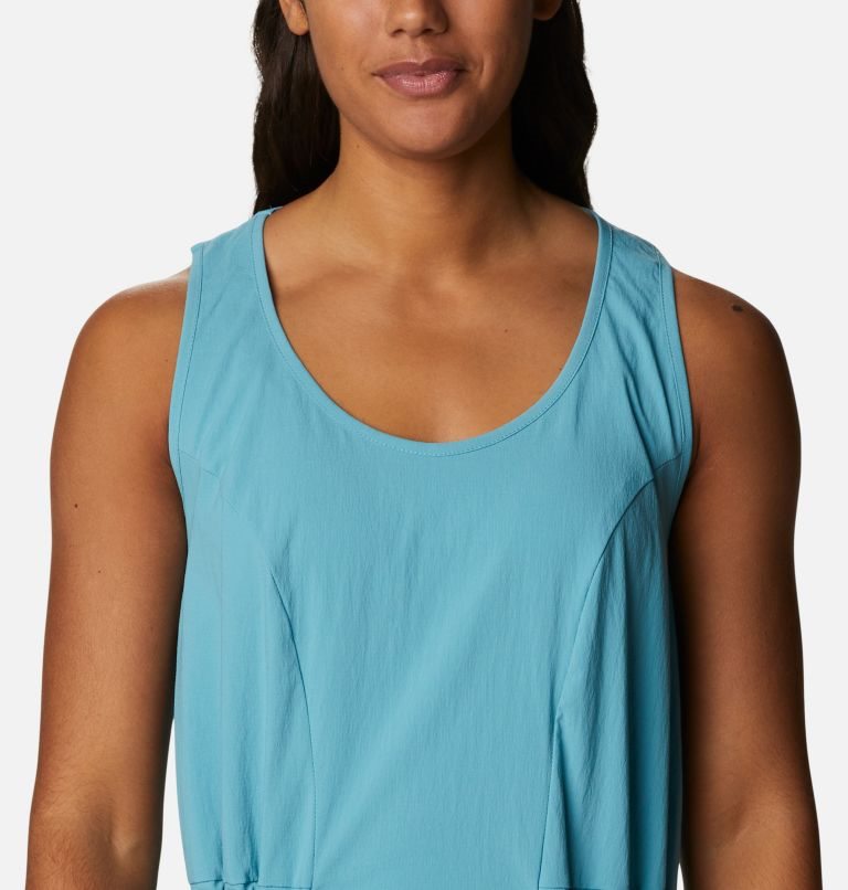 Women's Columbia On The Go Dress Turquoise | CA-J4A51