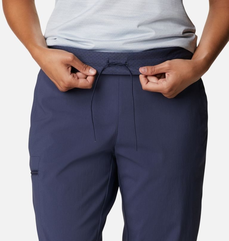 Women's Columbia On The Go Jogger Navy | CA-B4A61
