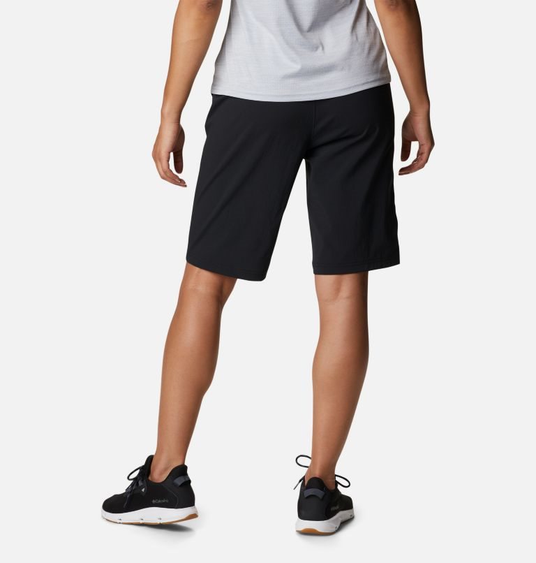 Women's Columbia On The Go Long Shorts Black | CA-ML401