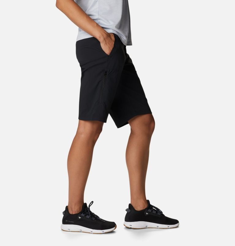 Women's Columbia On The Go Long Shorts Black | CA-ML401