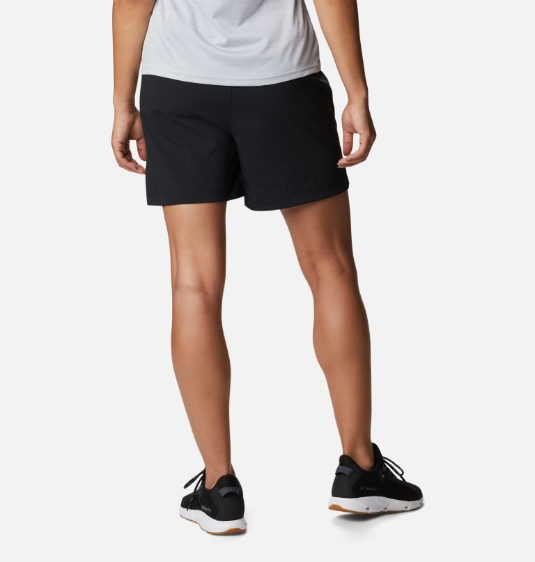 Women's Columbia On The Go Shorts Black | CA-B35AC