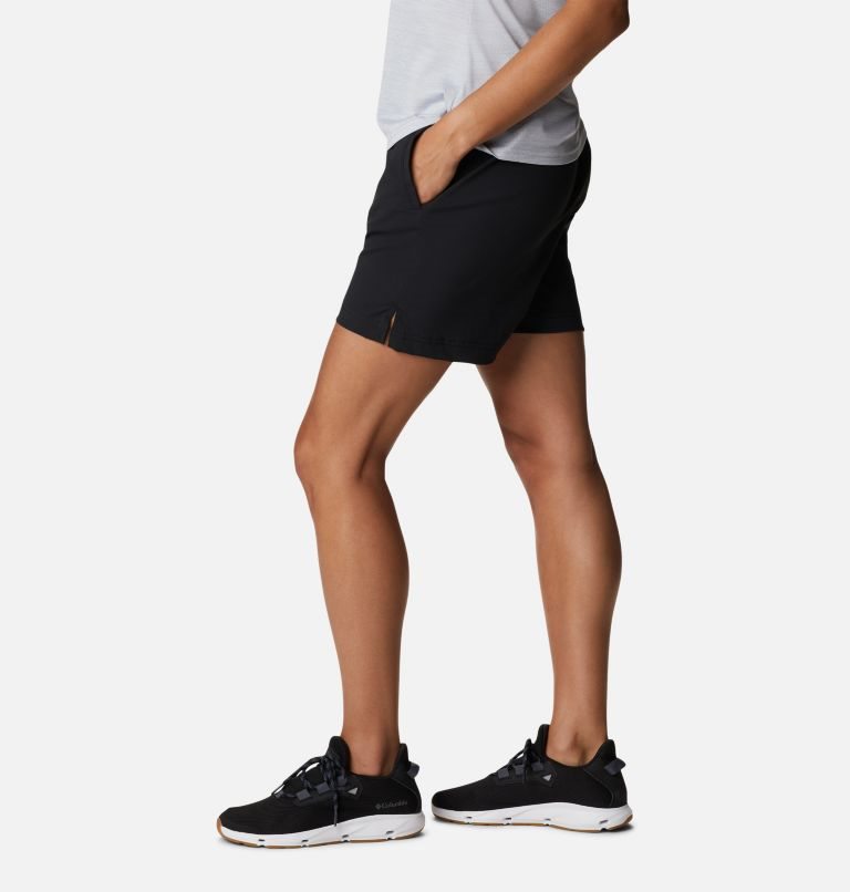 Women's Columbia On The Go Shorts Black | CA-B35AC