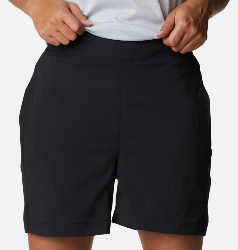 Women's Columbia On The Go Shorts Black | CA-B35AC