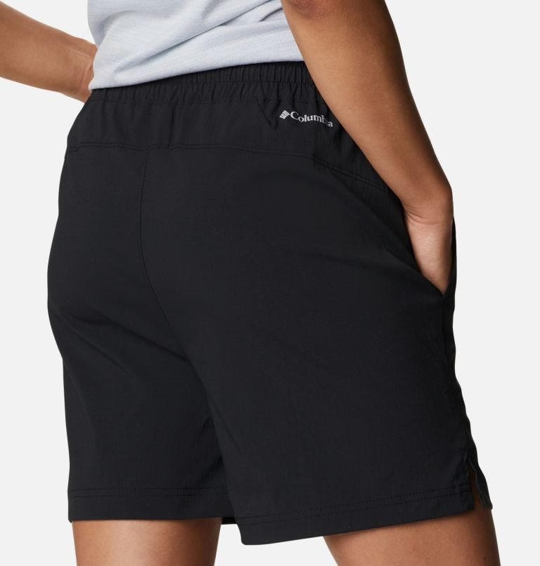 Women's Columbia On The Go Shorts Black | CA-B35AC