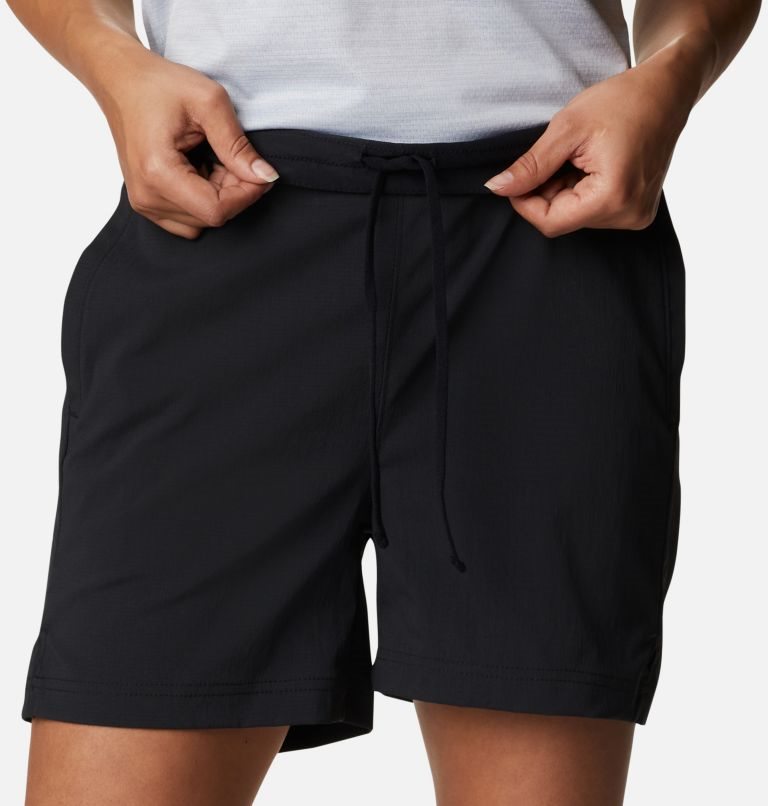 Women's Columbia On The Go Shorts Black | CA-B35AC