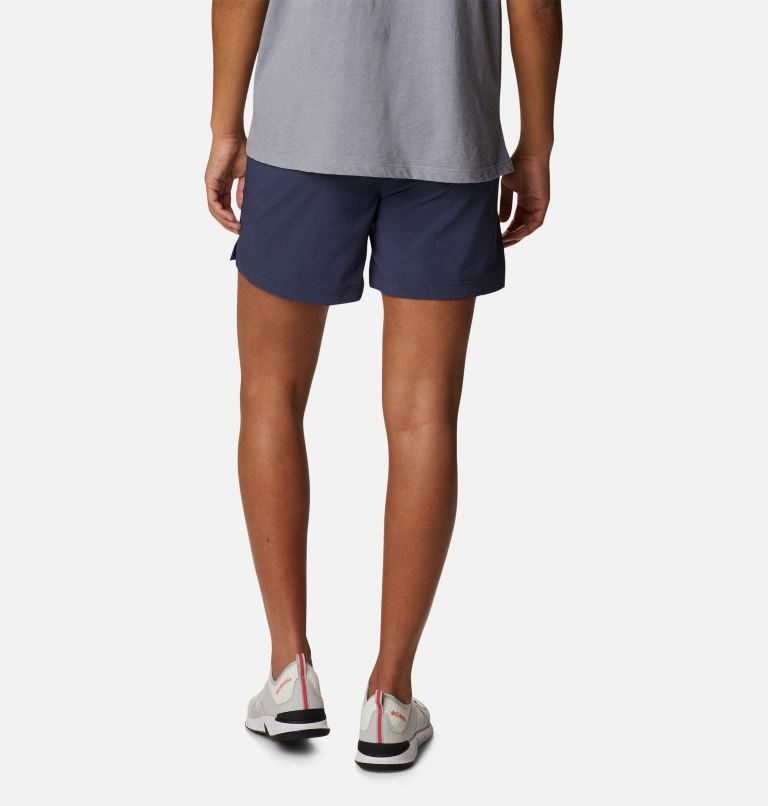 Women's Columbia On The Go Shorts Navy | CA-L6534