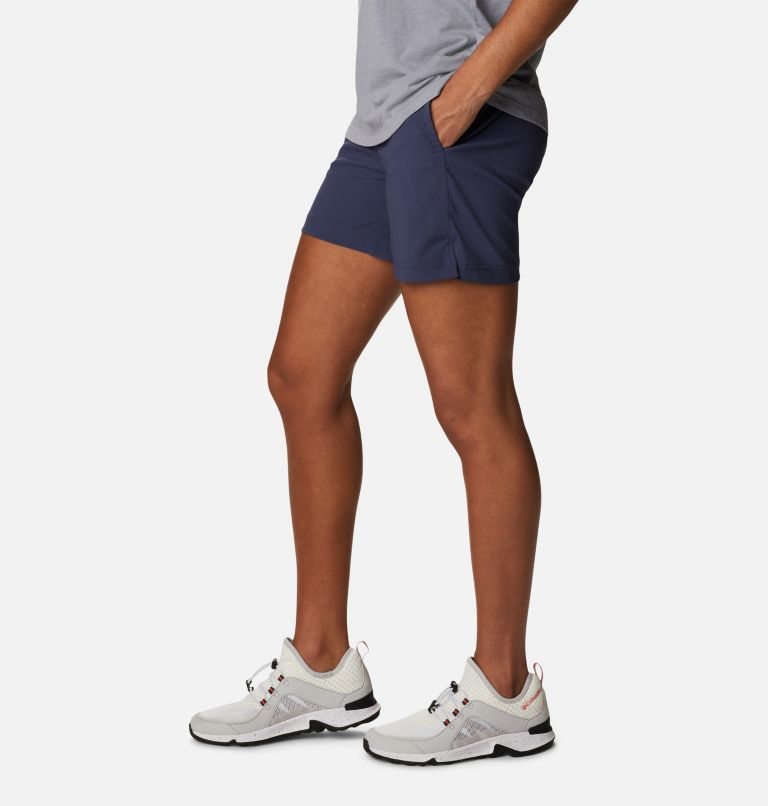 Women's Columbia On The Go Shorts Navy | CA-L6534