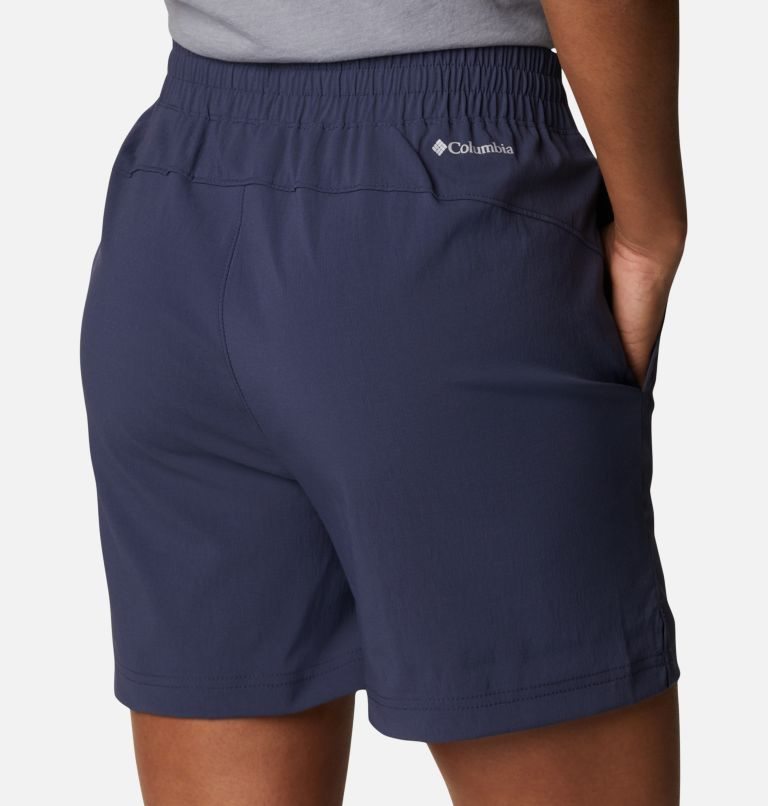 Women's Columbia On The Go Shorts Navy | CA-L6534