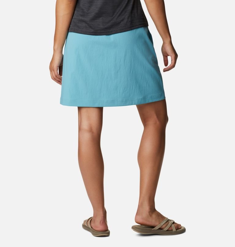 Women's Columbia On The Go Skorts Light Blue | CA-E04L3
