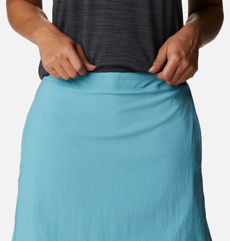 Women's Columbia On The Go Skorts Light Blue | CA-E04L3