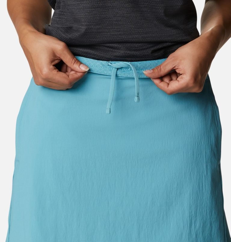 Women's Columbia On The Go Skorts Light Blue | CA-E04L3