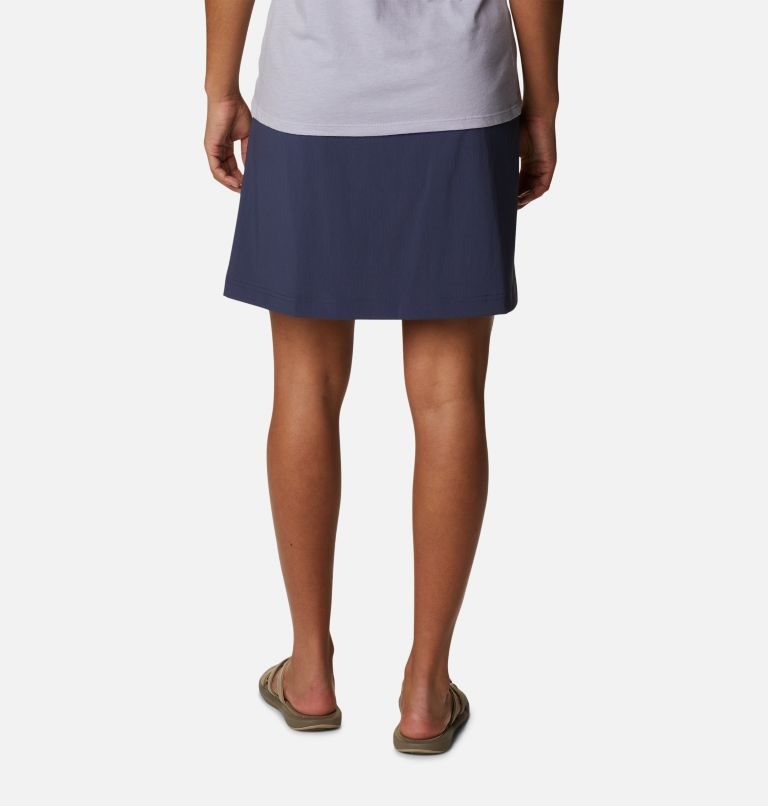 Women's Columbia On The Go Skorts Navy | CA-IA8CL