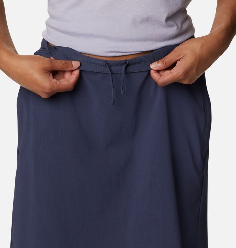 Women's Columbia On The Go Skorts Navy | CA-IA8CL