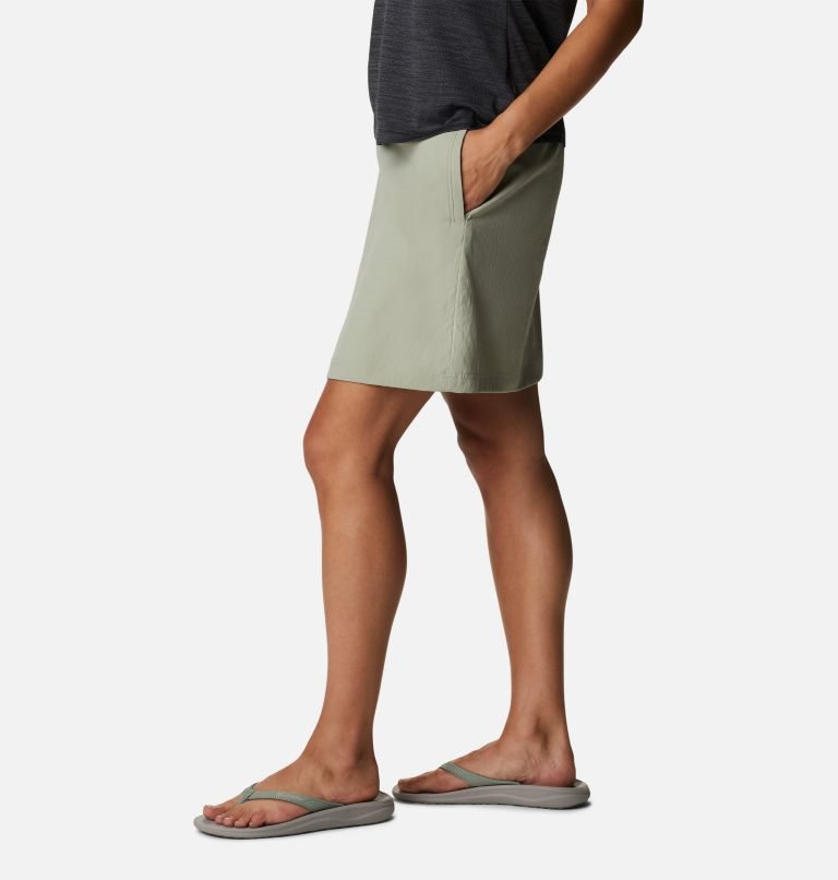 Women's Columbia On The Go Skorts Olive | CA-O6485