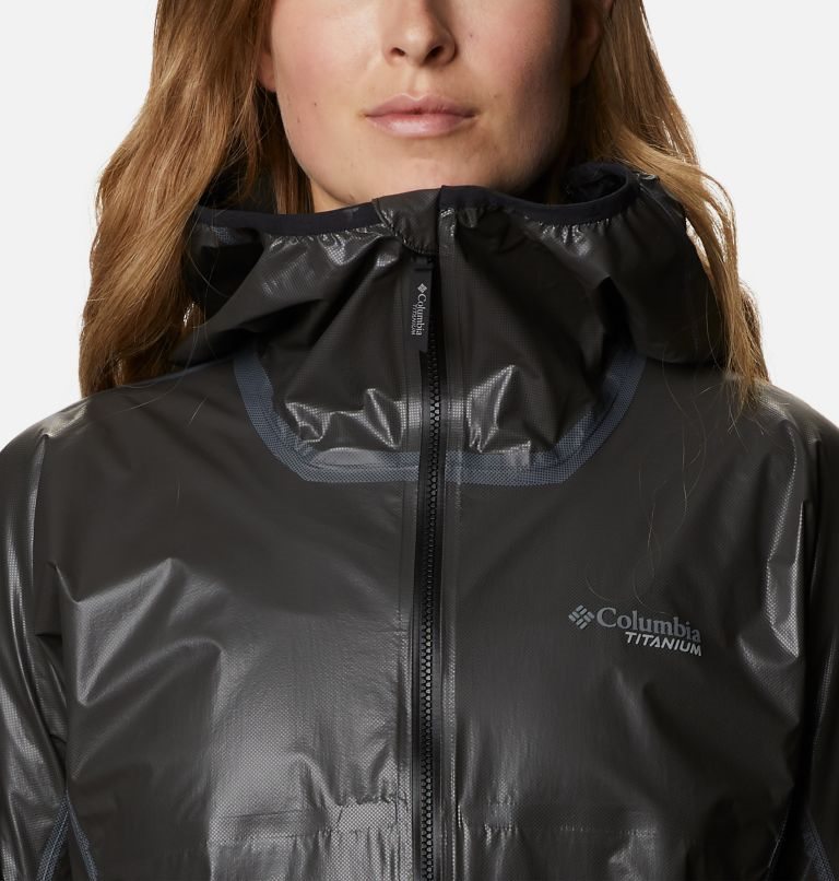 Women's Columbia OutDry Extreme NanoLite Shell Jackets Black | CA-C3406