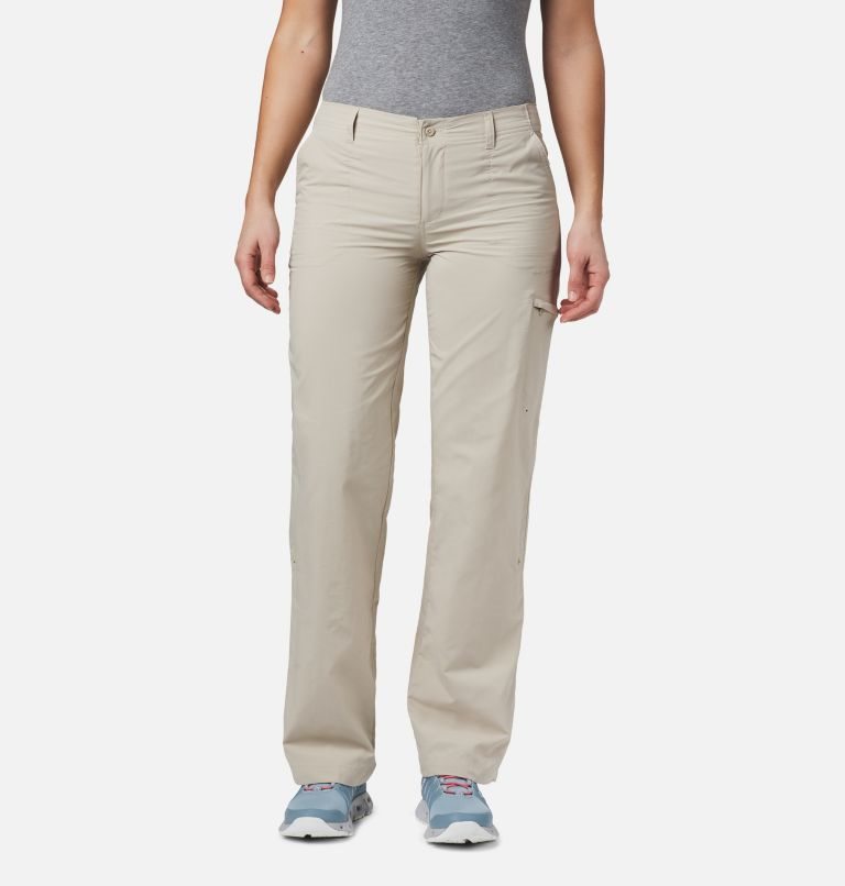 Women\'s Columbia PFG Aruba Roll Up Pants Khaki | CA-Z4L8A