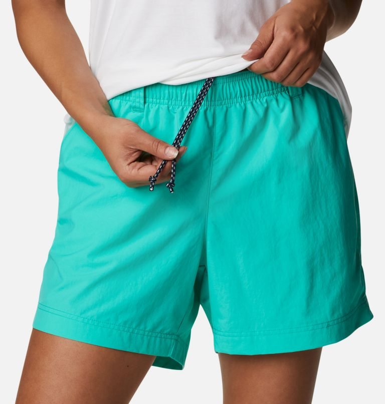Women's Columbia PFG Backcast Water Shorts Turquoise | CA-H5603