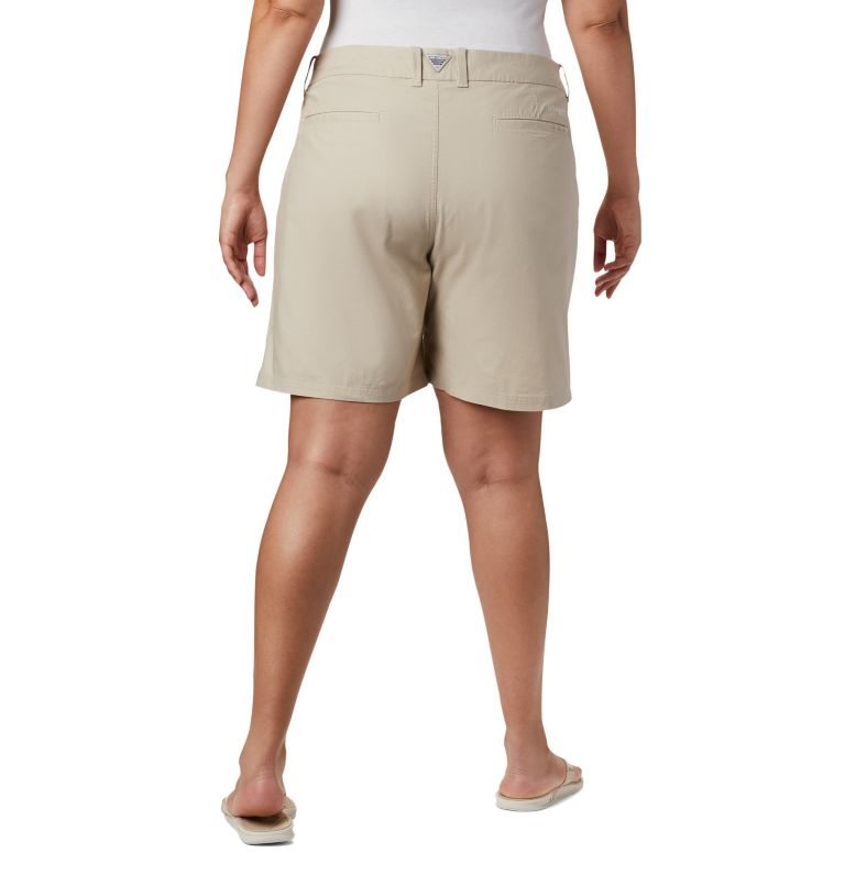 Women's Columbia PFG Bonehead Stretch Shorts Khaki | CA-XA648