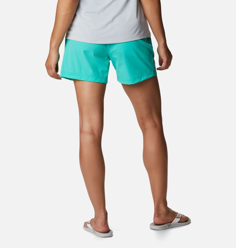 Women's Columbia PFG Coral Point III Shorts Turquoise | CA-S843C