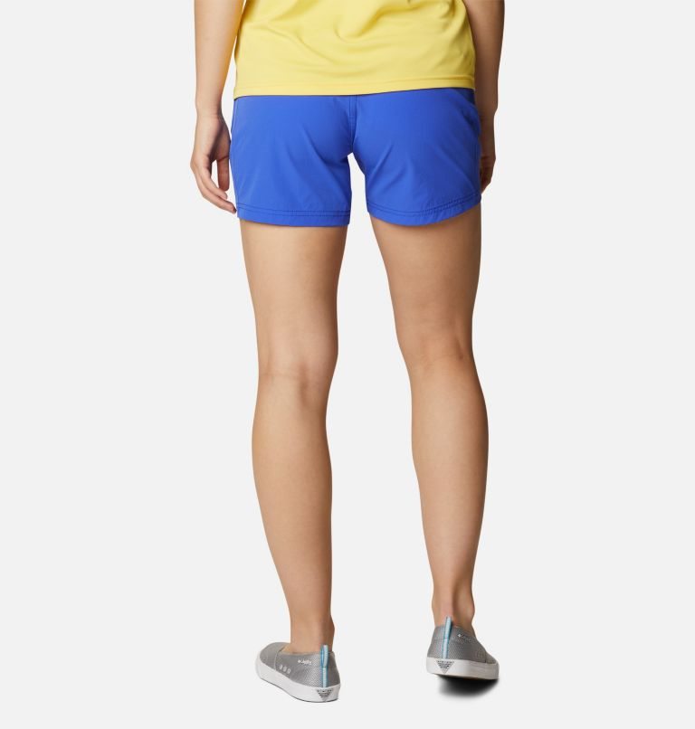 Women's Columbia PFG Coral Point III Shorts Blue | CA-UL015