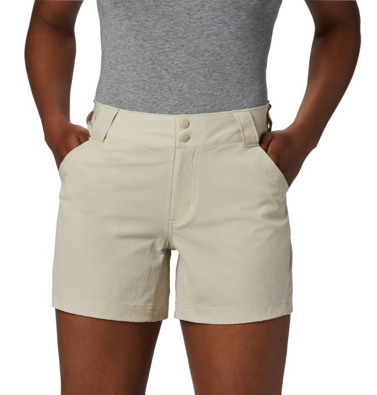 Women's Columbia PFG Coral Point III Shorts Khaki | CA-Y5L4A