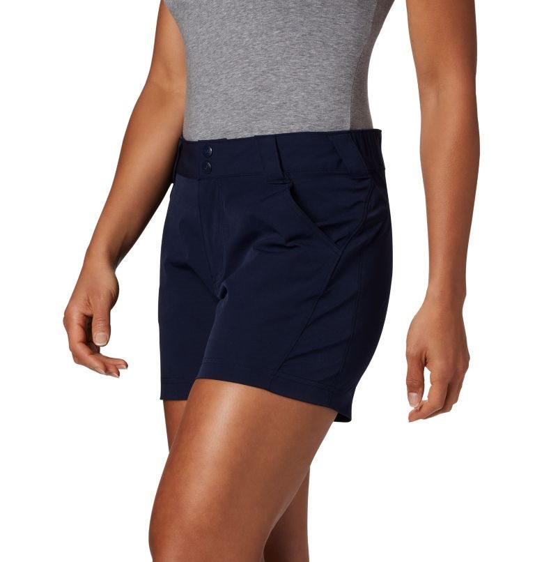 Women's Columbia PFG Coral Point III Shorts Navy | CA-ZC65A