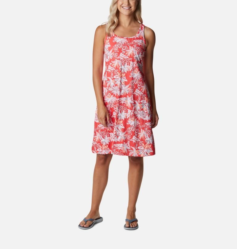 Women\'s Columbia PFG Freezer III Dress Flower | CA-A534L