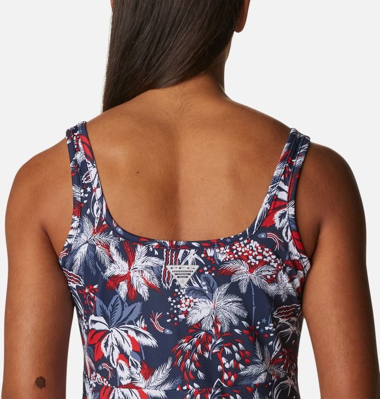 Women's Columbia PFG Freezer III Dress Flower | CA-NA564