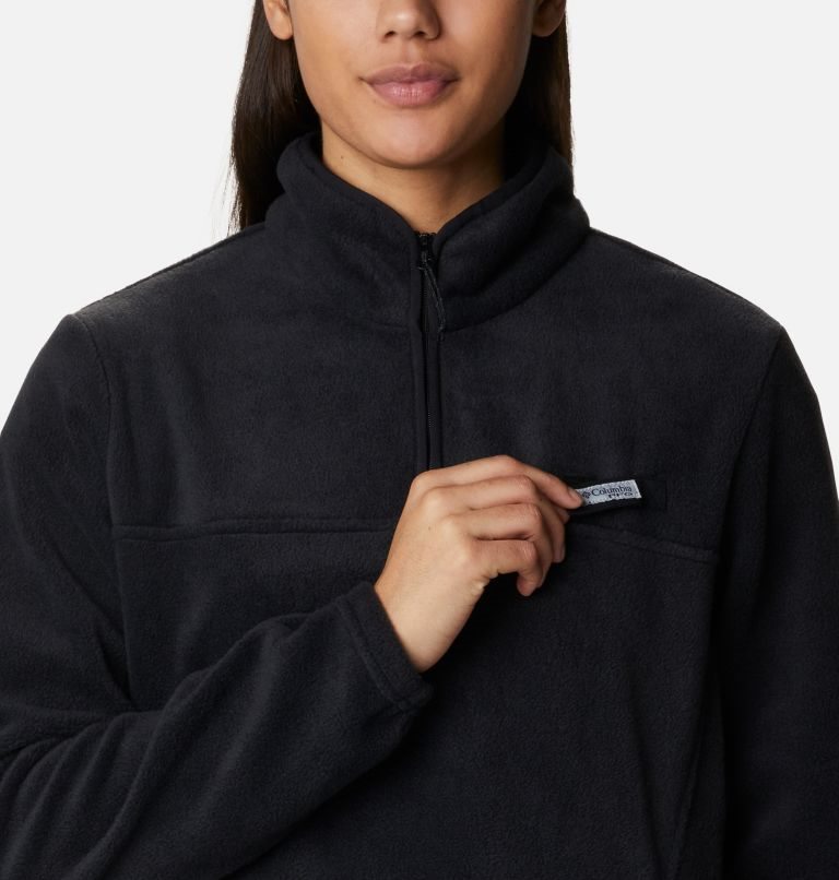 Women's Columbia PFG Slack Water Fleece Sweatshirts Black | CA-OL6C3