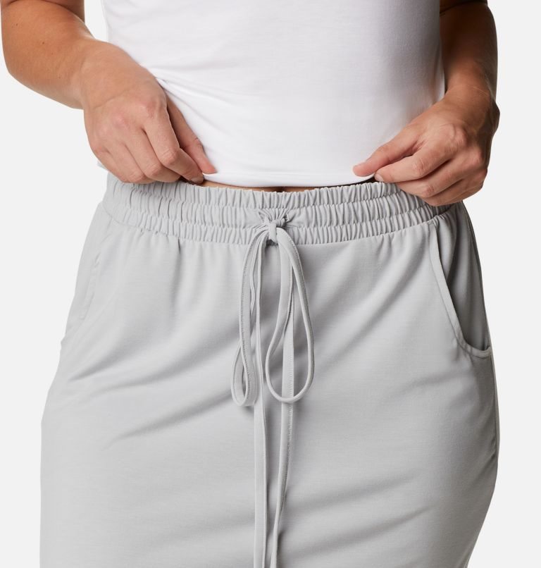 Women's Columbia PFG Slack Water Knit Skirts Light Grey | CA-L354C