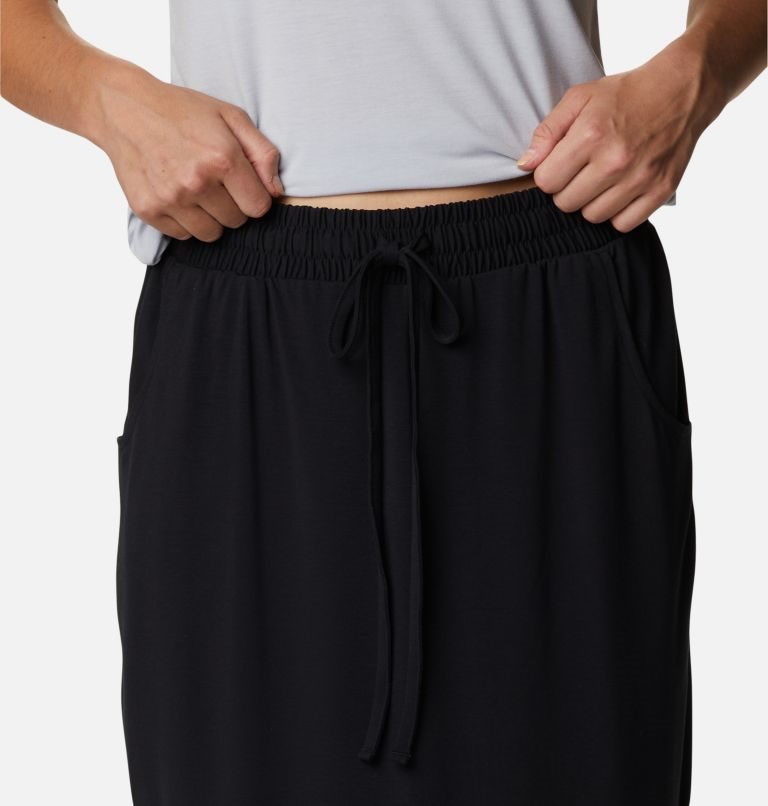 Women's Columbia PFG Slack Water Knit Skirts Black | CA-S8C03