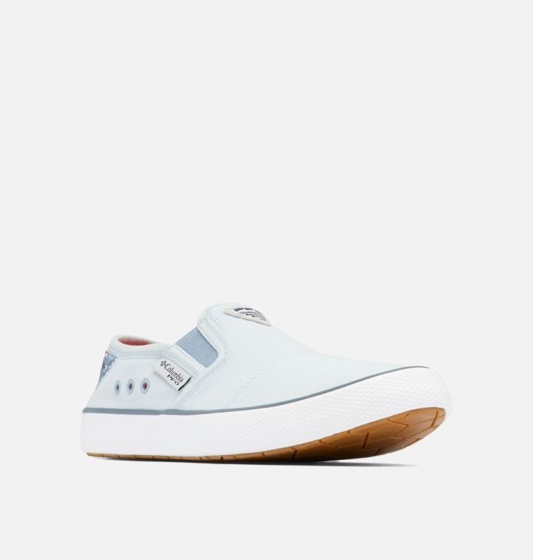 Women's Columbia PFG Slack Water Slip Sneakers Light Blue | CA-A35L1