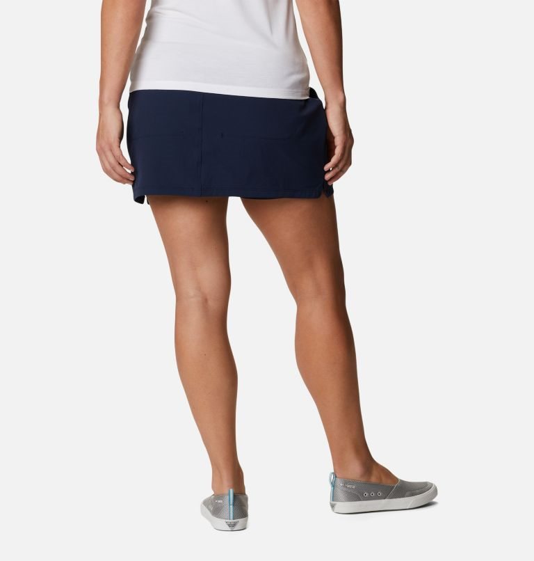 Women's Columbia PFG Sun Drifter Woven Skorts Navy | CA-CC3L4