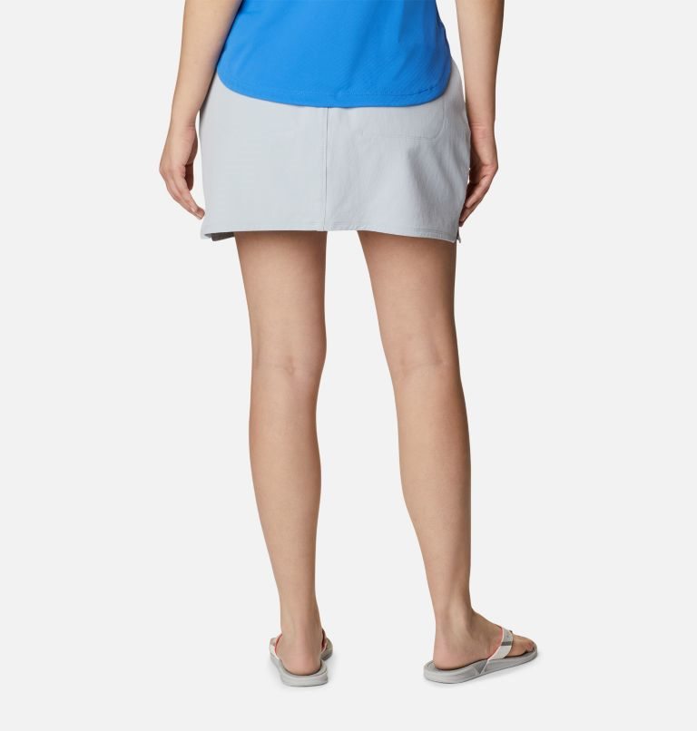 Women's Columbia PFG Sun Drifter Woven Skorts Light Grey | CA-I8L04