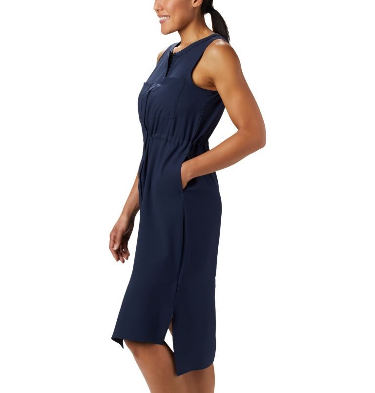Women's Columbia PFG Tamiami Dress Navy | CA-W683C