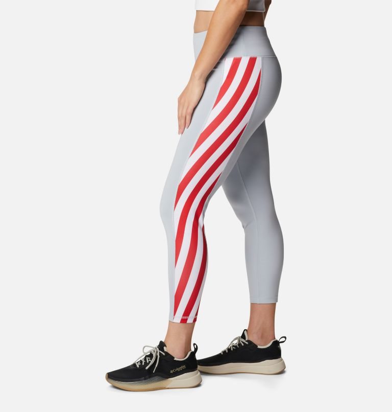 Women's Columbia PFG Tidal Leggings Light Grey | CA-U65L1