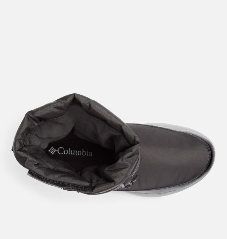 Women's Columbia Paninaro Omni-Heat Pull On Boots Black | CA-P14L8