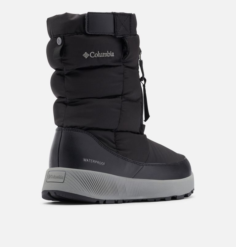 Women's Columbia Paninaro Omni-Heat Pull On Boots Black | CA-P14L8