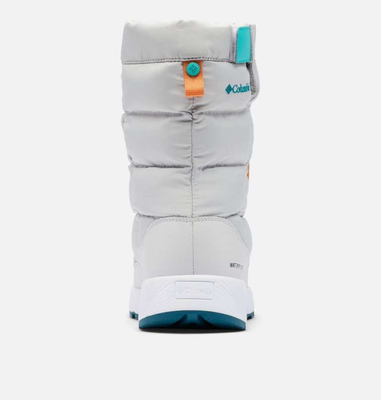 Women's Columbia Paninaro Omni-Heat Pull On Boots White | CA-P8A16